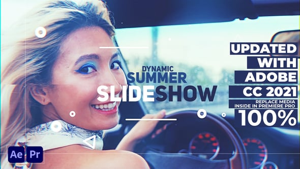 Dynamic Summer Slideshow for Premiere Pro（613403）-技能树